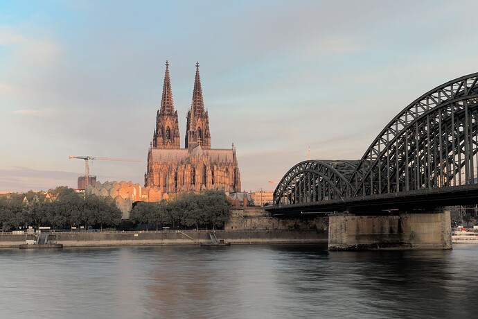 Cathedral on the Rhine (Sunrise)
